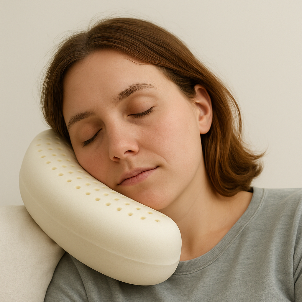Natural Latex BreathaBowlifte U-Shaped Neck Pillow | Bowlift