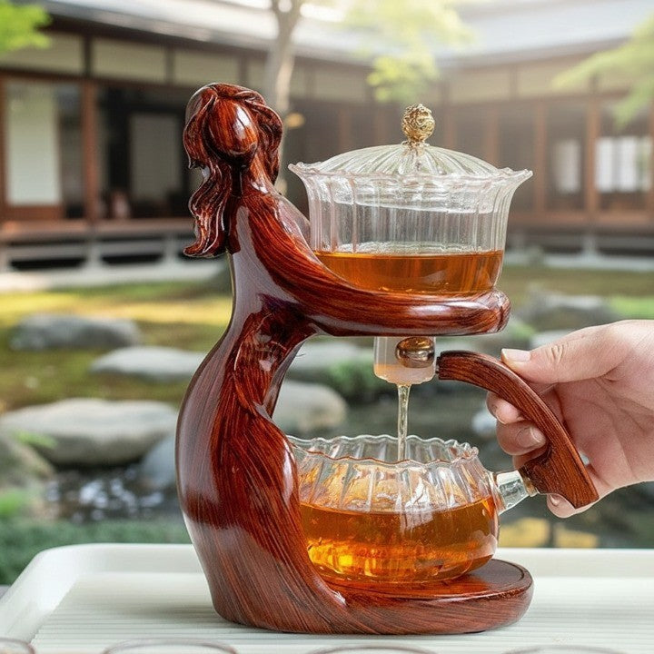 BowLift | Nature Harmony Wooden Teapot