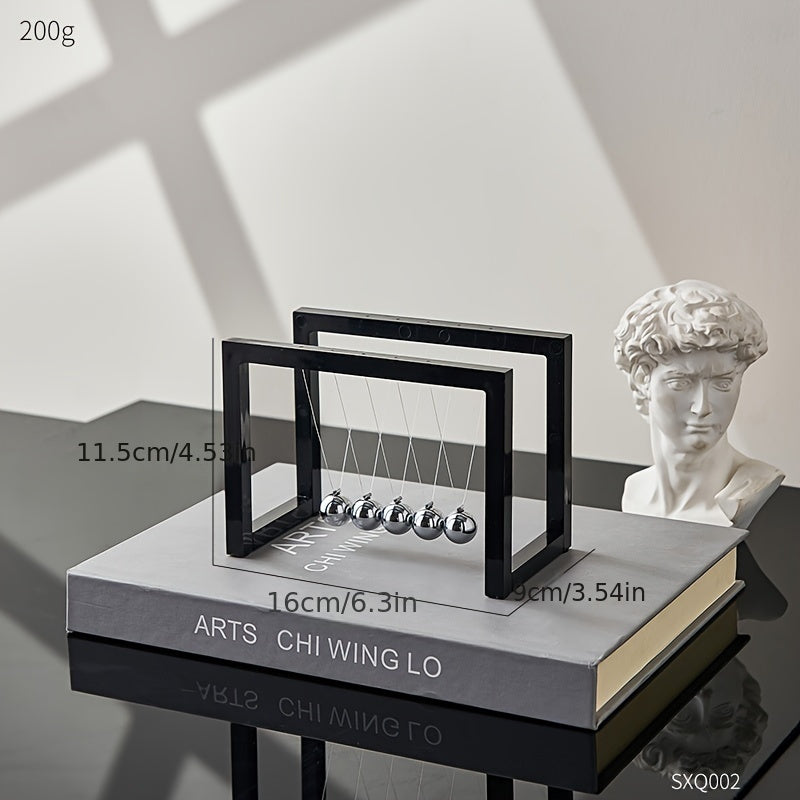 BowLift | BalanceSphere – Elegant Newton Pendulum with Luxury and Functional Design for Office Decoration
