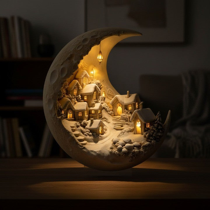BowLift | Moon Winter City Decor