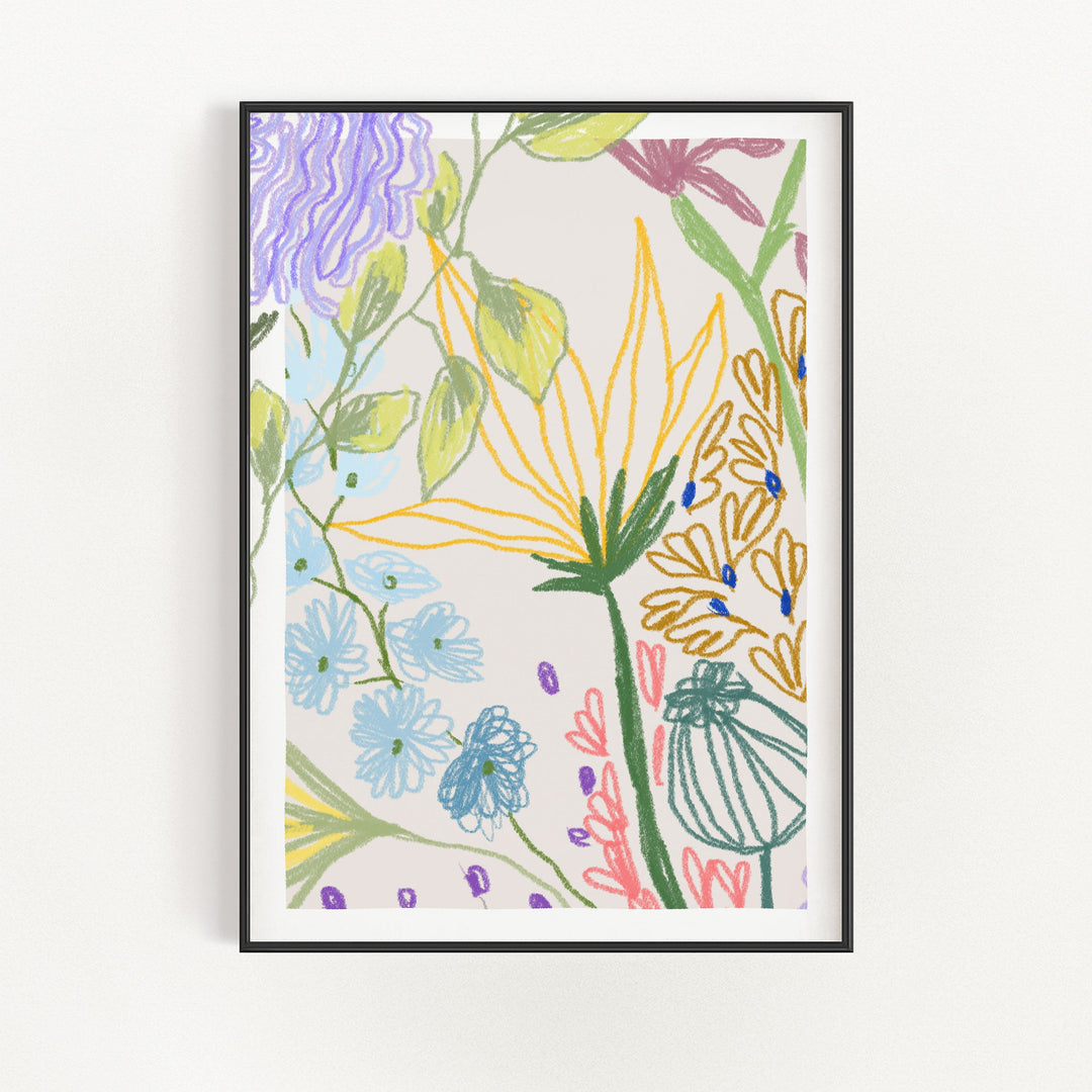 Garden Drawing 01 | Bowlift