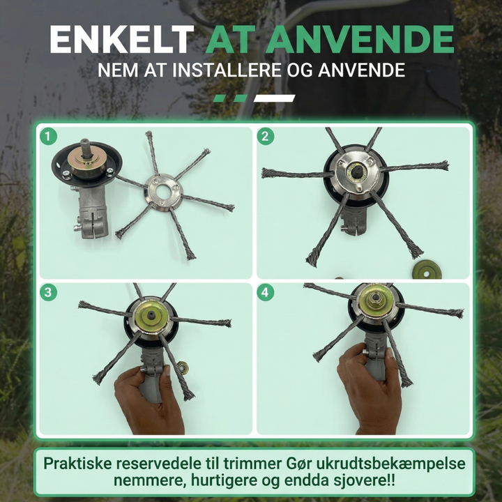 CutForge™ Trimmer Replacement Head made of Steel Wire | Bowlift