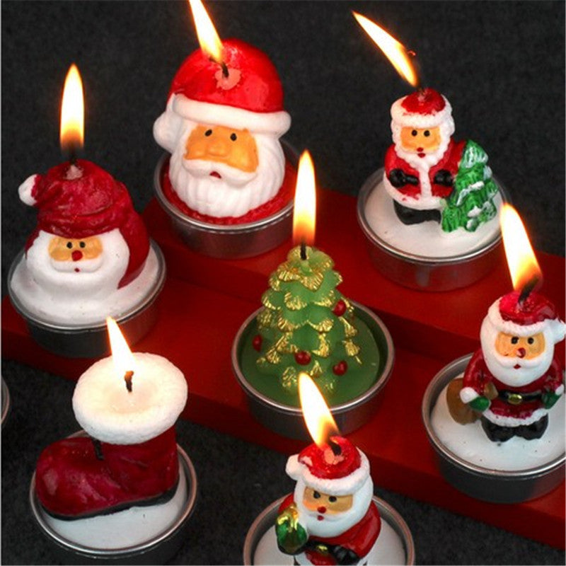 Festive Boot-Shaped Candle Set Bowlift