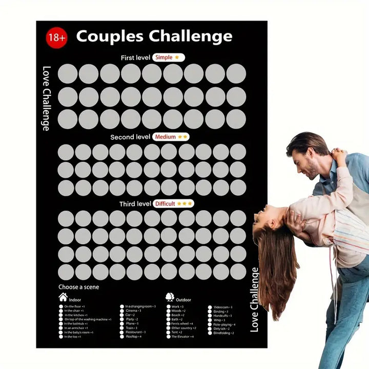 BowLift | Love Challenge Scratch Cards for Couples