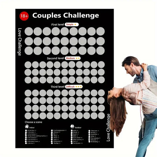 BowLift | Love Challenge Scratch Cards for Couples