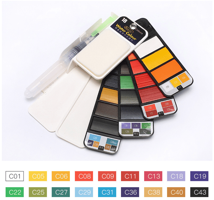 BowLift | Handy Watercolor Travel Kit