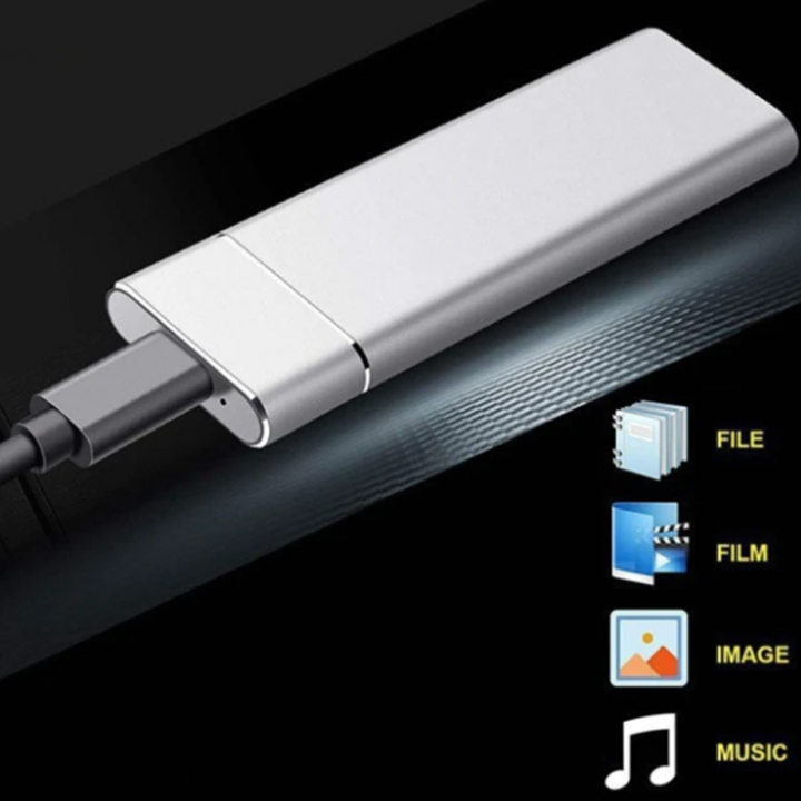 BowLift | Portable Solid State External Hard Drive, Ultra Speed External SSD