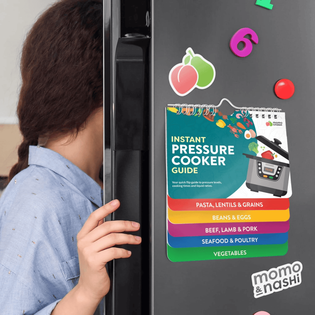 Air Fryer Cheat Sheet Magnets Cooking Guide Booklet | Bowlift