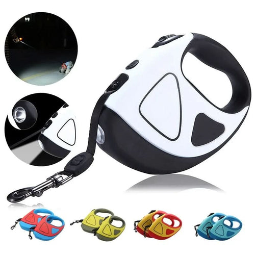BowLift | Automatic Dog Leash with LED Light & Ergonomic Anti-Slip Handle