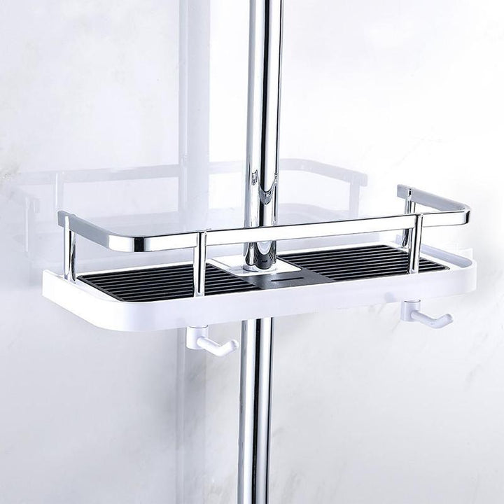 BowLift | Bathroom Pol-Shower Shelf Holder
