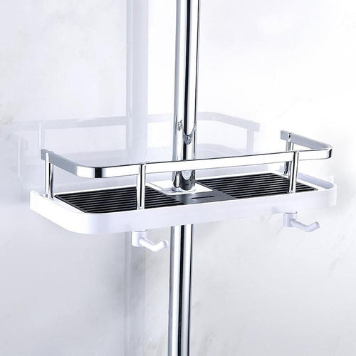 BowLift | Bathroom Rod Shower Shelf Holder