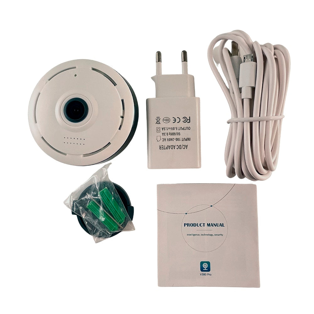 360 ° Indoor-WiFi-Camera | Bowlift