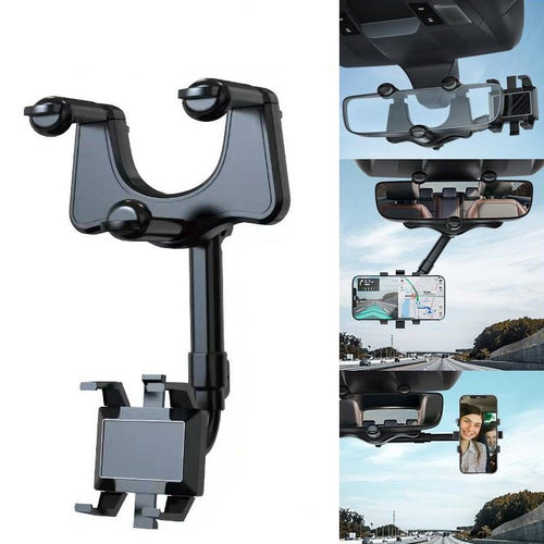 BowLift | Pro Max 360° Rearview Mirror Phone Holder