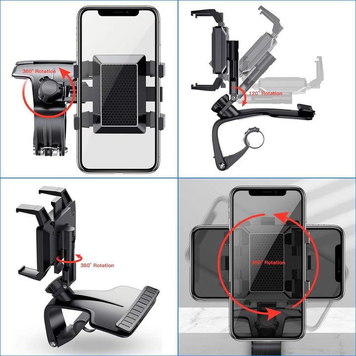 BowLift | 360 Degree Rotatable Car Dashboard Phone Holder