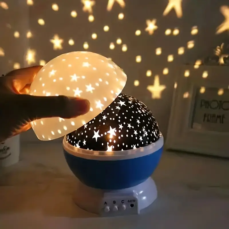 BowLift | 360° Sky Projector | Modern Nightstand Lamp with LED