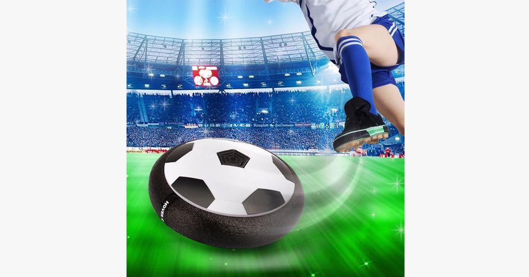 BowLift | Indoor and Outdoor Air Power Hover Ball - With LED lights and glides through the air