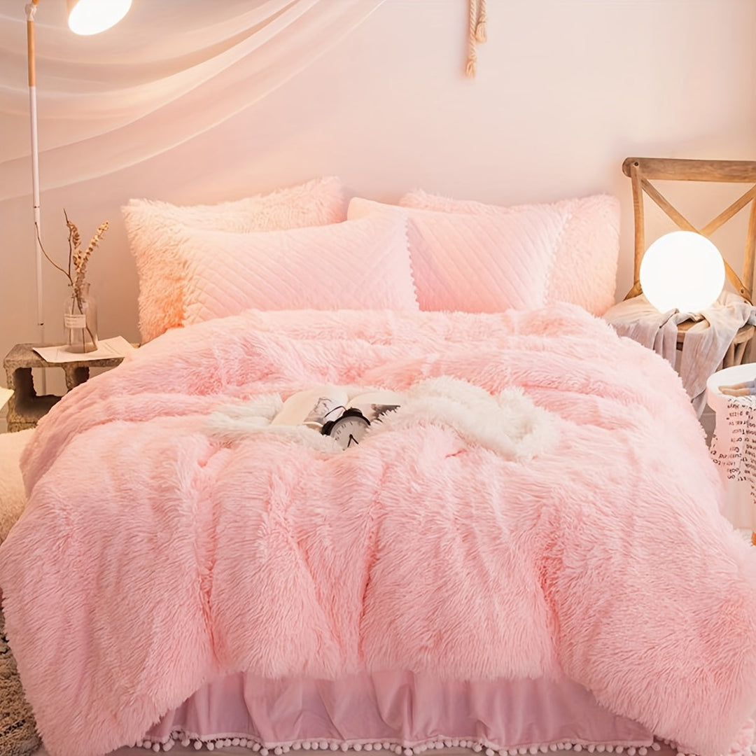 BowLift | Luxurious Velvet Duvet Cover Set for Ultimate Comfort