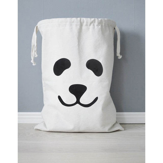 Storage bag with cute panda motif Bowlift