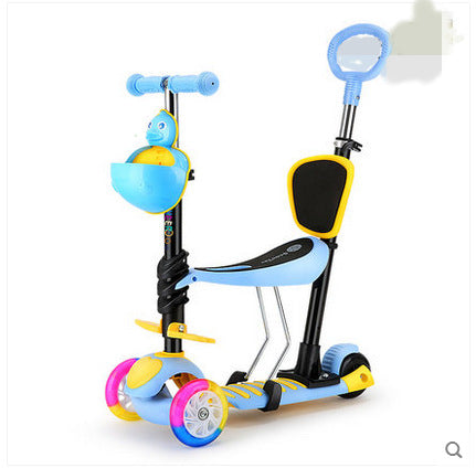 Multi-Functional Ride-On Scooter Bowlift