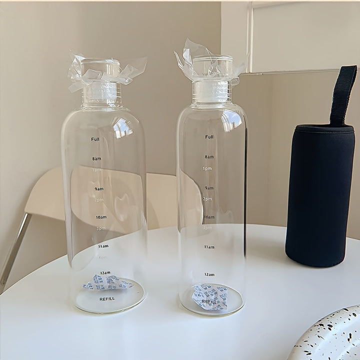 Water bottle with time markers 500/700 ml | Bowlift