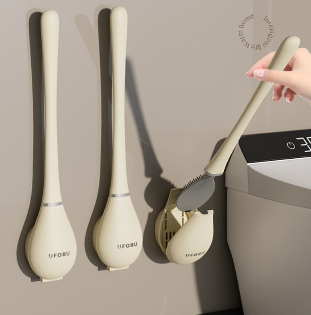 BowLift | Modern flexible silicone toilet brush