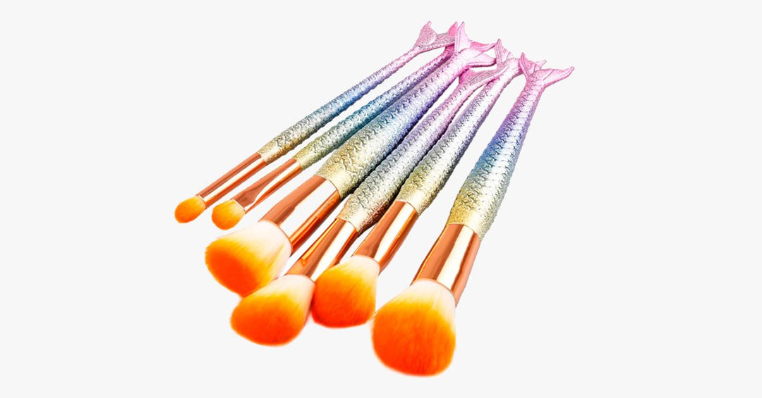 BowLift | Mermaid Dream Glam Brush Set - Perfect your makeup in a glamorous way