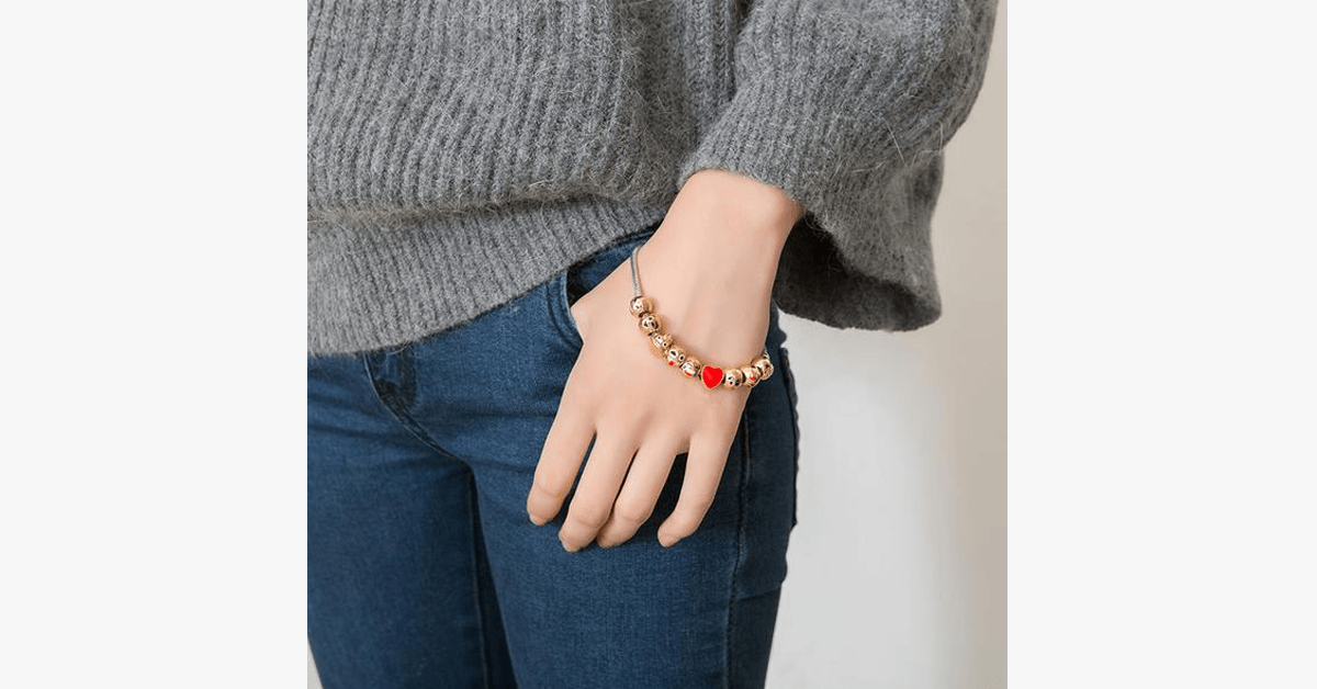 BowLift | Emoticon Bracelet - Expressive Charm Bracelet for Your Quirky Look