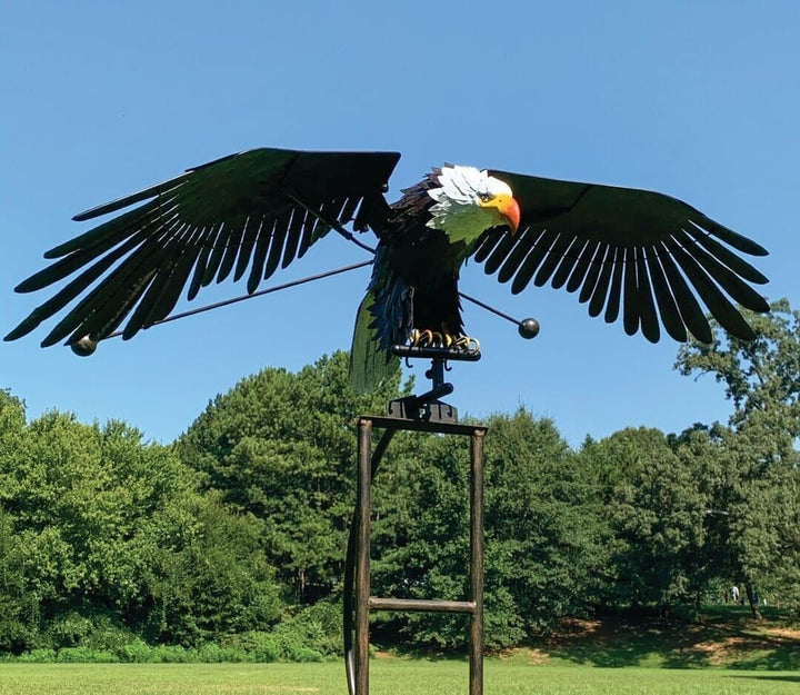 BowLift | WindGarden | Metal Garden Twirler Wind Spinner with Ground Stake – Weather Resistant Decor