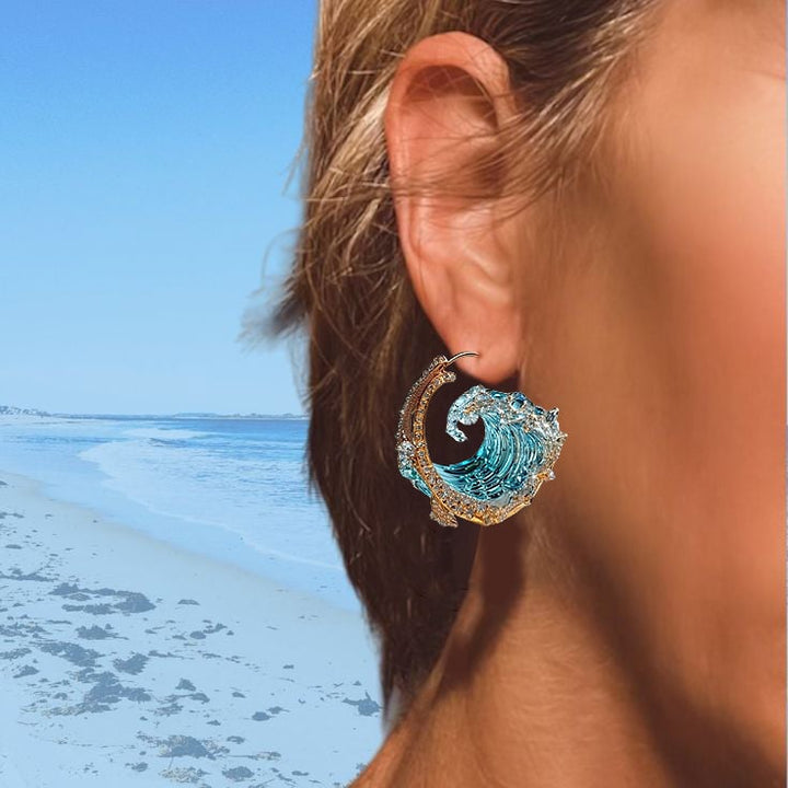 OceanSpirit Necklace - Elegant Maritime Necklace in Gold/Silver Bowlift