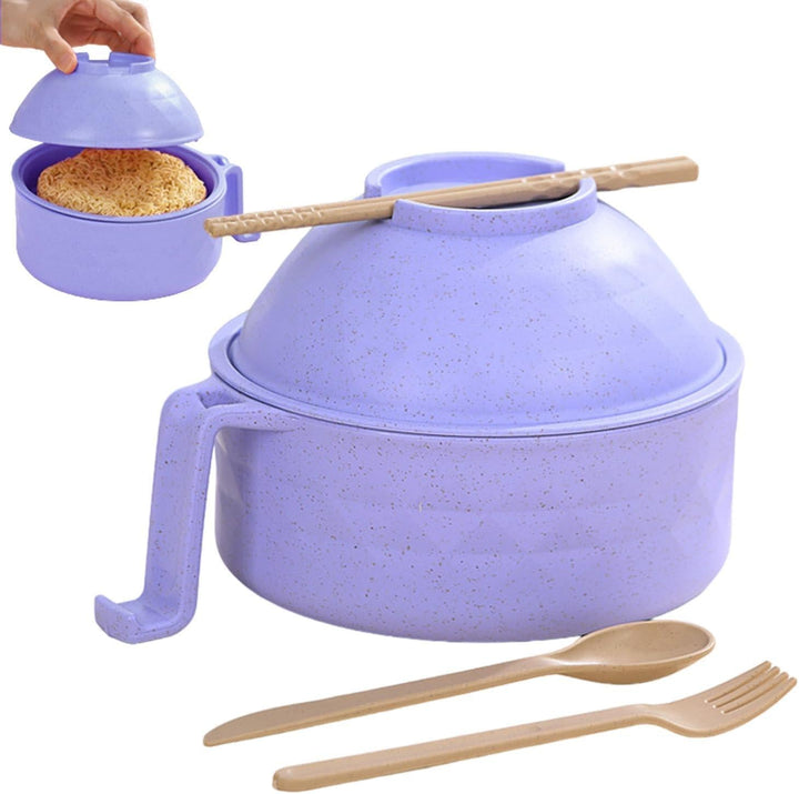 1200ml Microwave Ramen Bowls with with Strainer | Bowlift