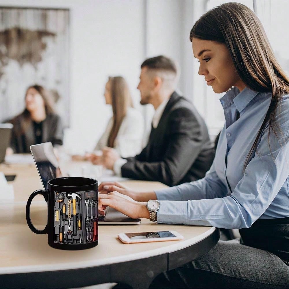 CraftMaster Precision Mug — Celebrate your maker power with every sip in robust style | Bowlift