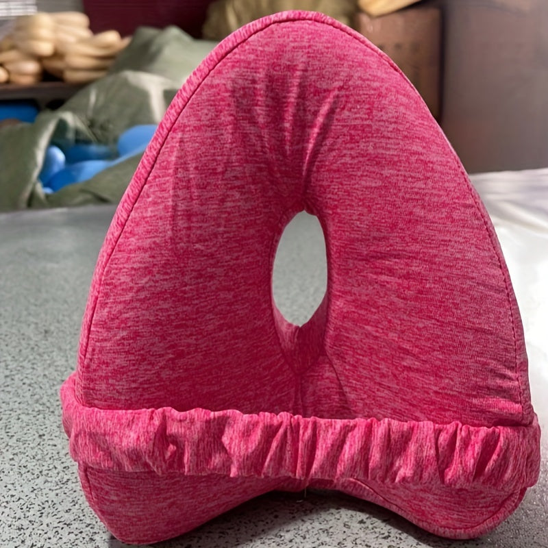 Ergonomic Knee Pillow for Side Sleepers - Supportive Memory Foam with WashaBowlifte Cover | Bowlift