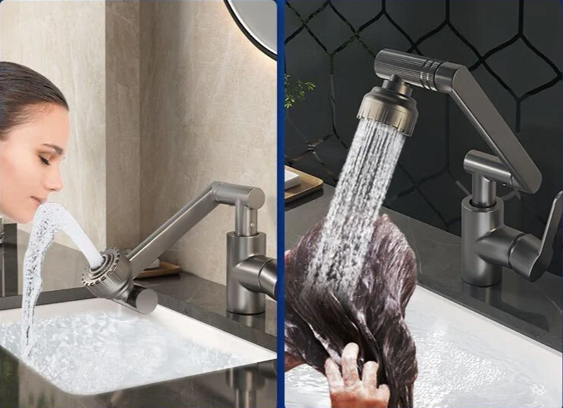 AquaFlex 360° Universal washbasin faucet Bowlift
