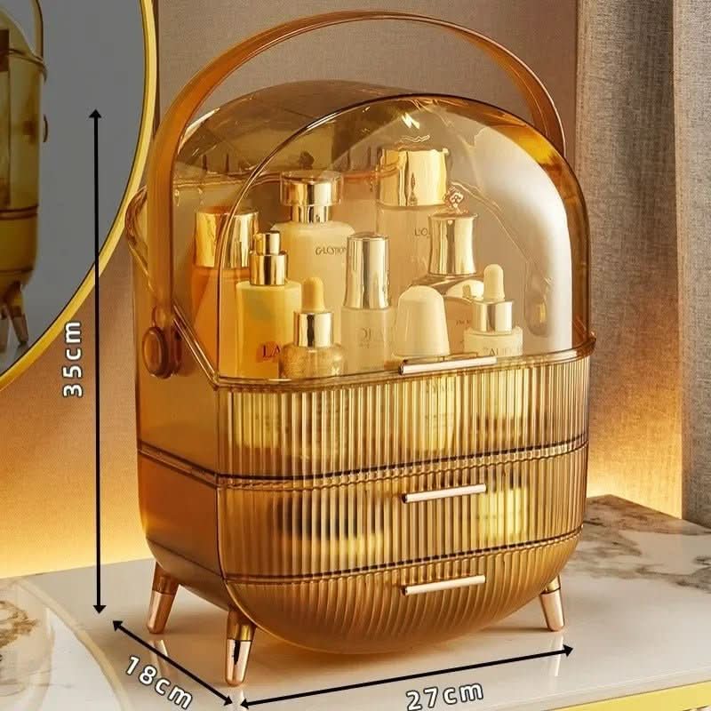 BowLift | up organiser - Dustproof & waterproof cosmetics box with elegant design