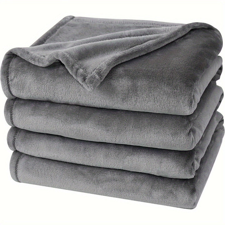UltraSoft Fleece Blanket – Luxury Reversible for Every Season Bowlift