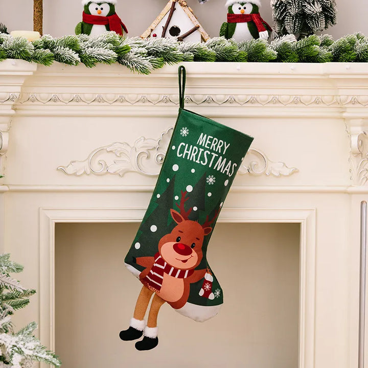 BowLift | Printed Christmas Stocking Hanging Widget