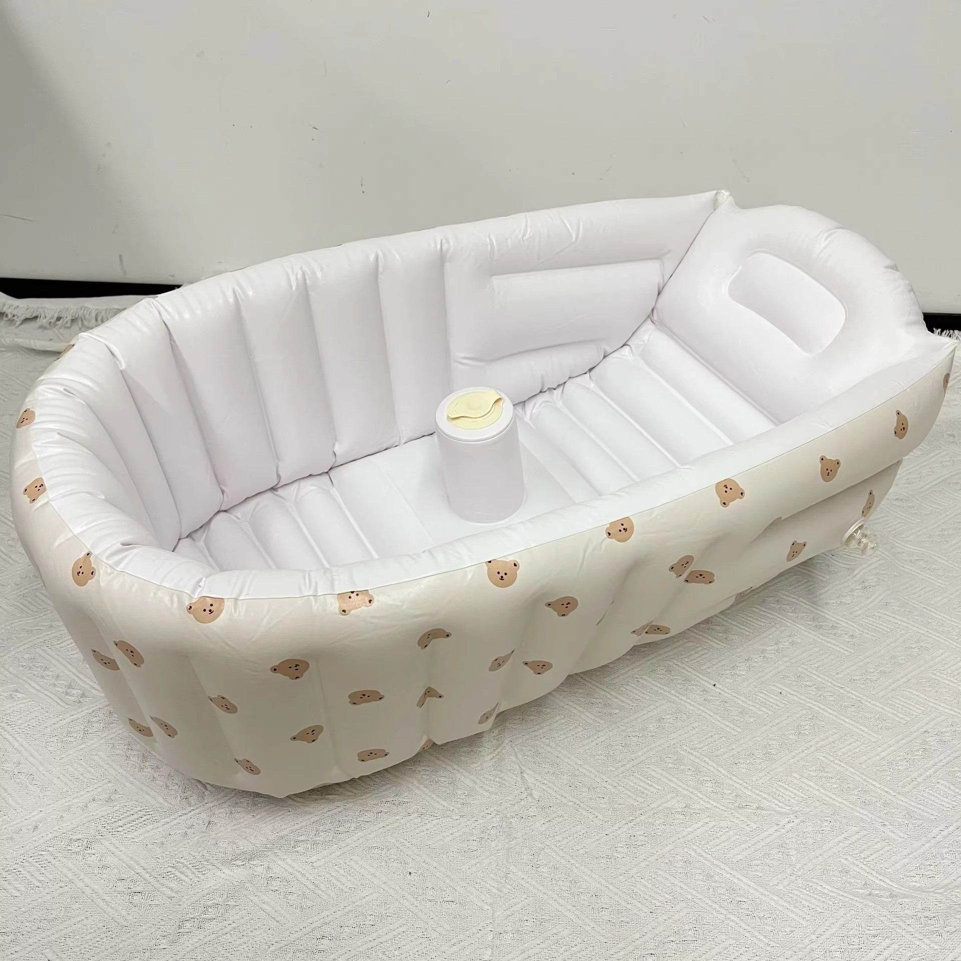 BowLift | Inflatable Baby Bathtub and Toddler Chair with Air Pump and Back Support