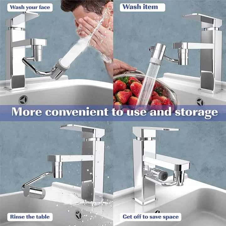 BowLift | FlexSplash - Premium 1080° rotatable faucet for precise water control