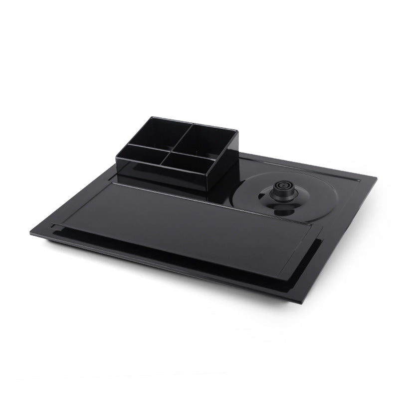 Electric Kettle with Integrated Storage Tray Bowlift