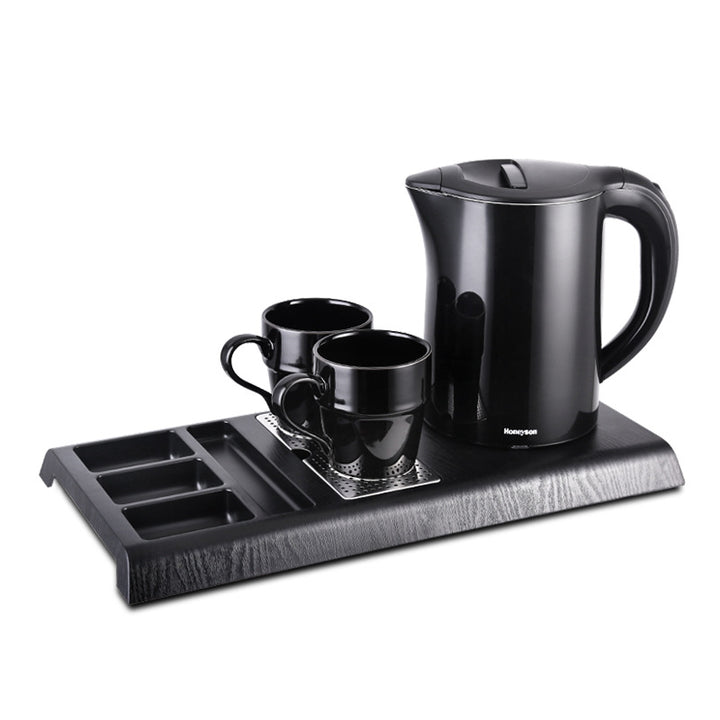 Electric Kettle with Integrated Organizing Tray Bowlift