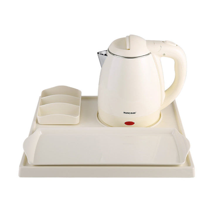 Electric Kettle with Storage Tray and Organizer Bowlift