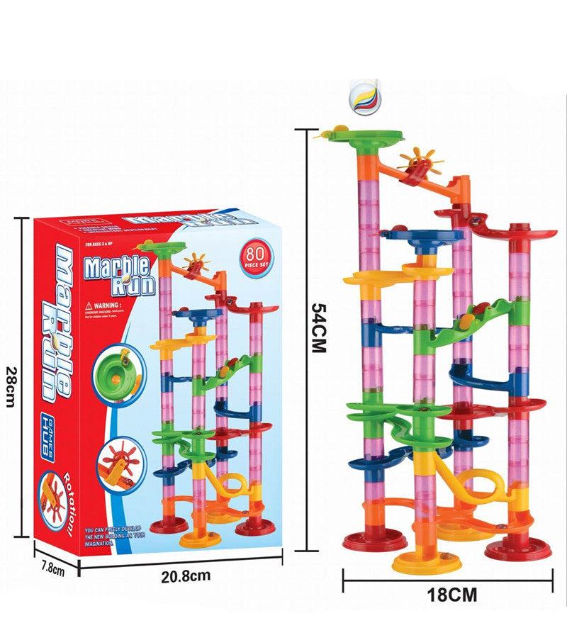 BowLift | Building Block Marble Run Pillars Playset