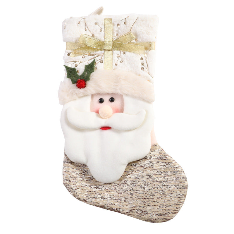 BowLift | Nordic style white Christmas socks