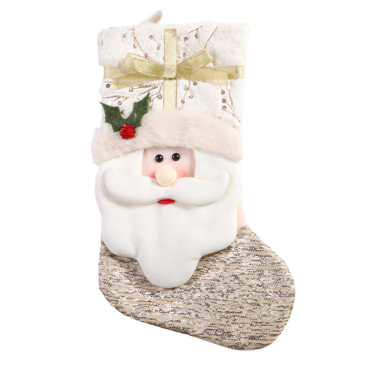 BowLift | Nordic style white Christmas socks