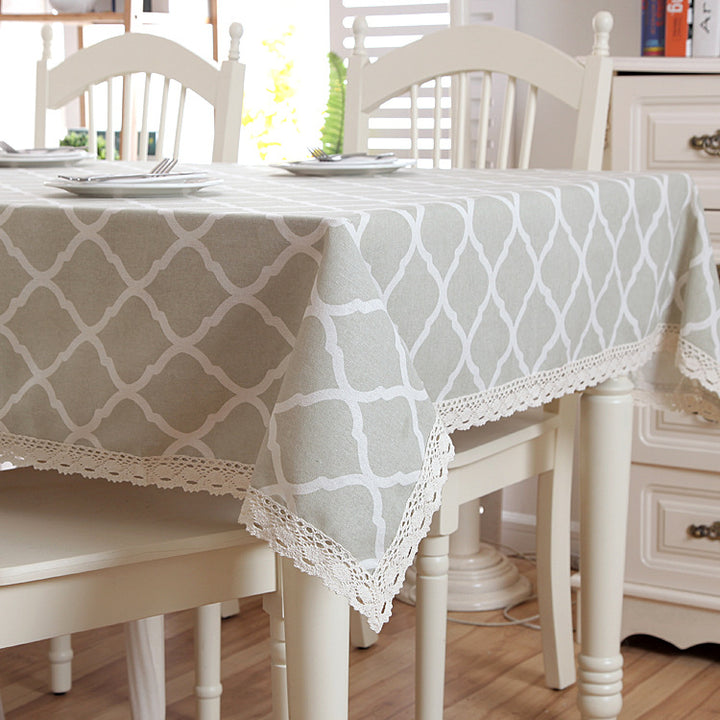 Decorative Geometric Tablecloth