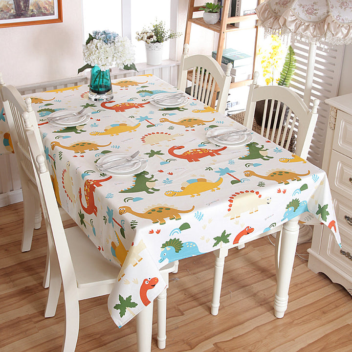 Dinosaur Print Table Cover