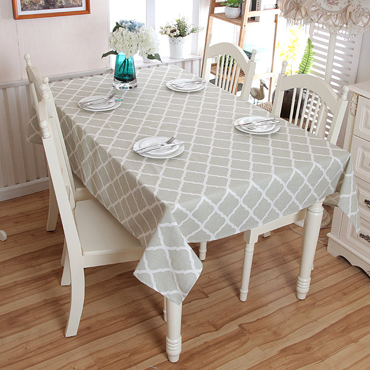 Decorative Geometric Tablecloth