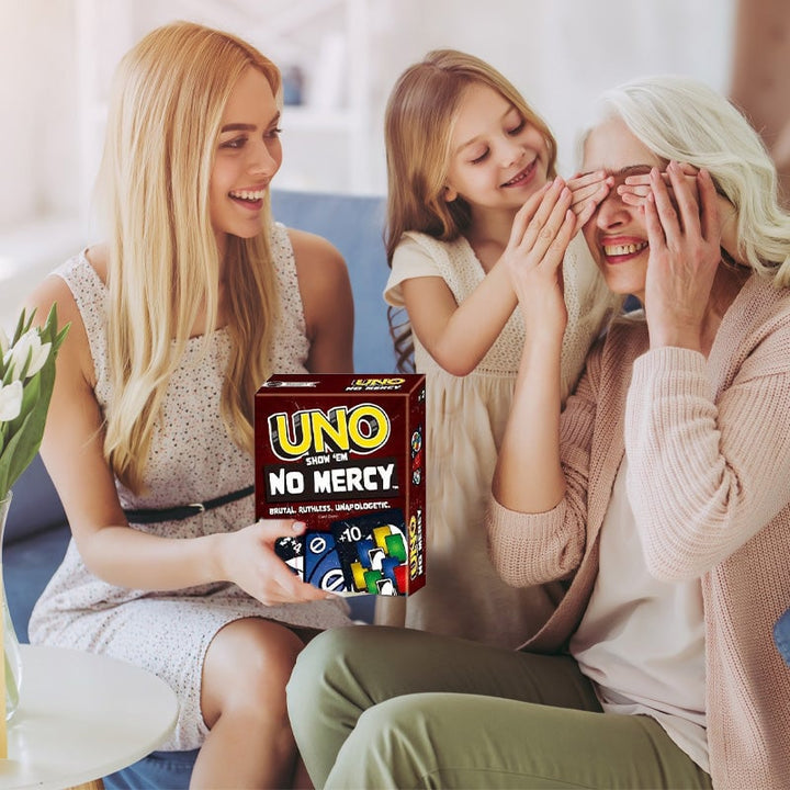 168 Thick Uno Card Game | Bowlift