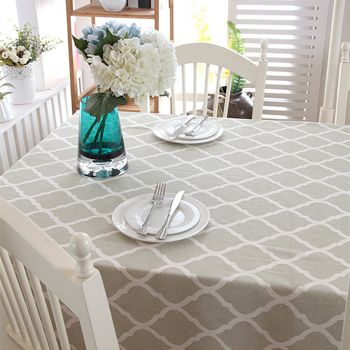 Decorative Geometric Tablecloth
