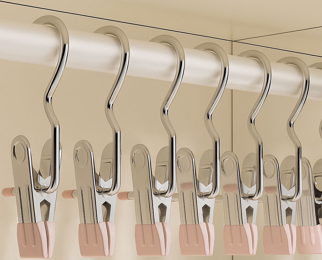 FlexiClip — Rustproof gentle hold for flawless laundry, anytime and anywhere | Bowlift